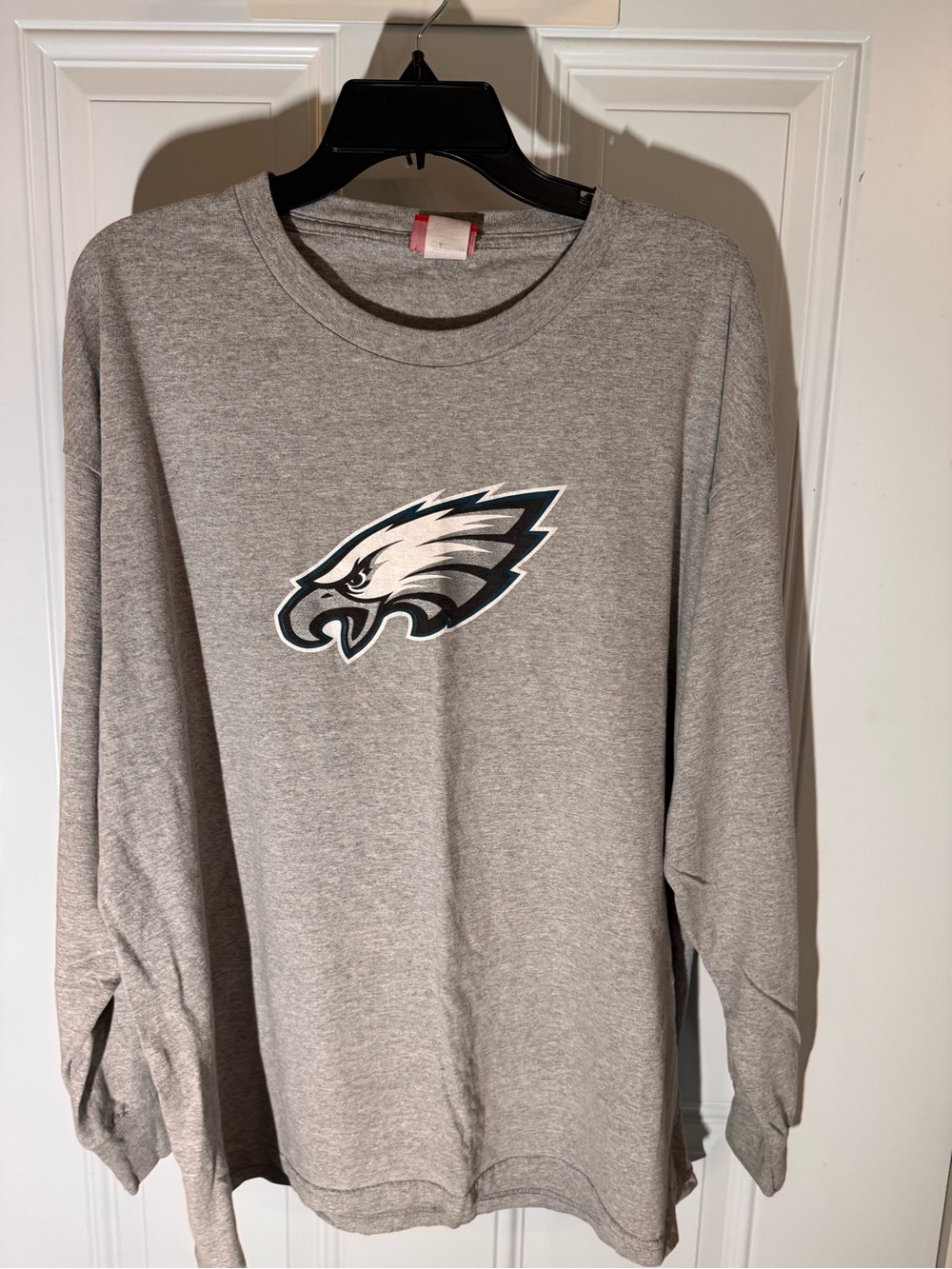 NFL Grey Philadelphia Eagles Long Sleeve Crewneck